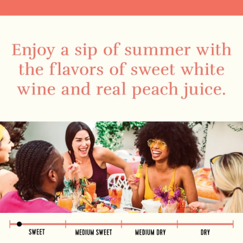 Sutter Home® Fruit Infusions Sweet Peach White Wine Perspective: right