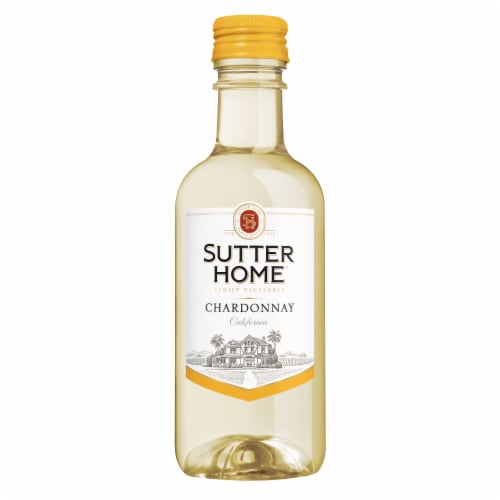 Sutter Home Chardonnay California White Wine Bottles Perspective: right