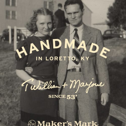 Maker's Mark Kentucky Straight Bourbon Whisky Perspective: right