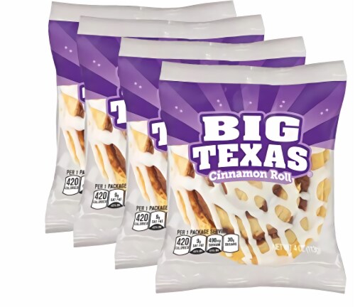 Cloverhill Bakery Ultimate Honey Bun Variety Pack | Big Texas, Chocolate, Iced and Glazed | 1 Perspective: right