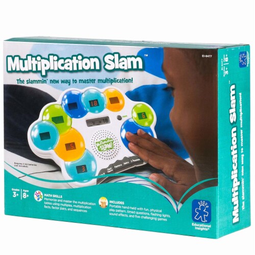 Educational Insights® Mulitiplication Slam™ Game Perspective: right