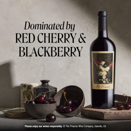 The Prisoner Wine Company California Red Blend Red Wine Perspective: right