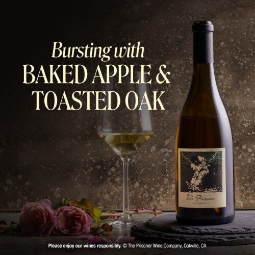 The Prisoner Wine Company Carneros Chardonnay White Wine Perspective: right