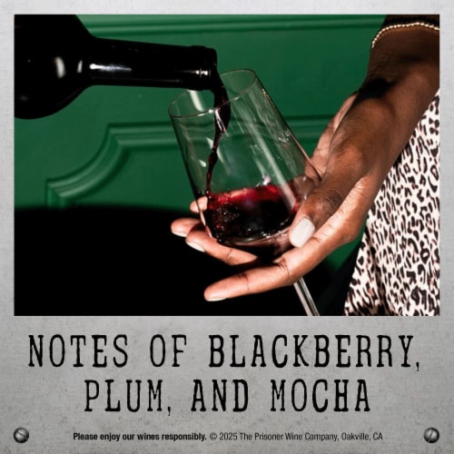 The Prisoner Wine Company Unshackled Cabernet Sauvignon Red Wine Perspective: right