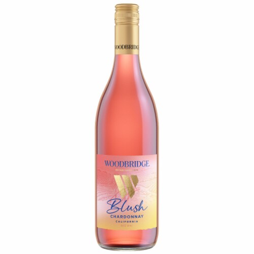 Woodbridge Blush Chardonnay Rosé Wine Perspective: right