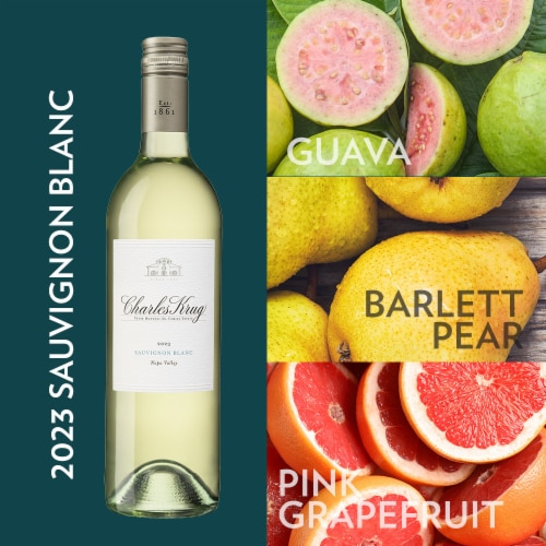 Charles Krug Napa Valley Sauvignon Blanc Perspective: right