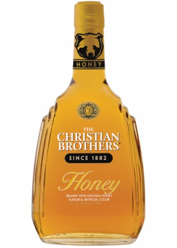 Christian Brothers Honey Flavored Grape Brandy Perspective: right