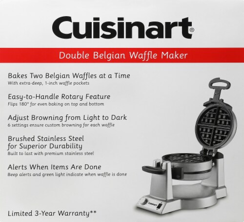 Double Flip Waffle Maker