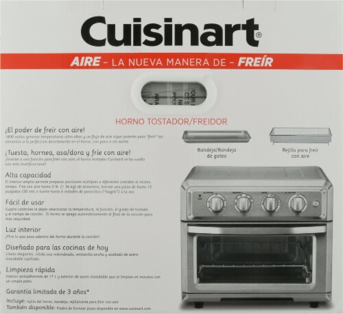 Cuisinart AirFryer Toaster Oven - Silver Perspective: right