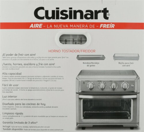 Cuisinart AirFryer Toaster Oven - Silver, 1 ct - Fry's Food Stores