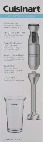 Cuisinart Smart Stick 2-Speed Hand Blender - Silver Perspective: right