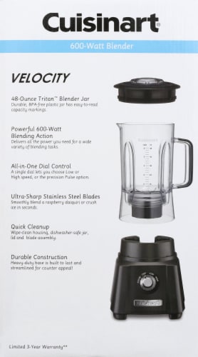 Cuisinart Velocity High Performance Blender - Gray Perspective: right