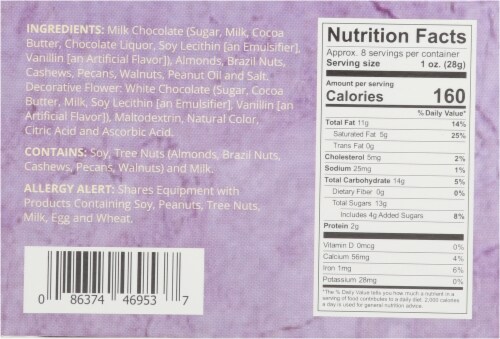 Sarris Candies Solid Nut Egg Perspective: right