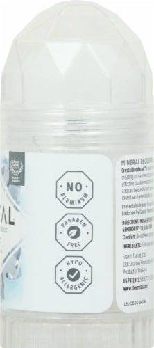Crystal Unscented Mineral Deodorant Stick Perspective: right