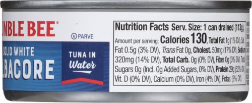 Bumble Bee® Solid White Albacore Tuna in Water Perspective: right
