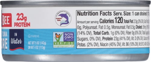 Bumble Bee® Chunk White Albacore Tuna in Water Perspective: right