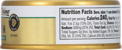 Bumble Bee® Prime Fillet® Tonno in Olive Oil Perspective: right