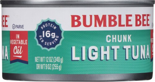 Bumble Bee® Chunk Light Tuna in Vegetable Oil Perspective: right