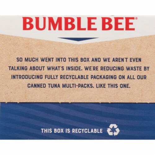 Bumble Bee® Solid White Albacore Tuna 4 Pack Perspective: right