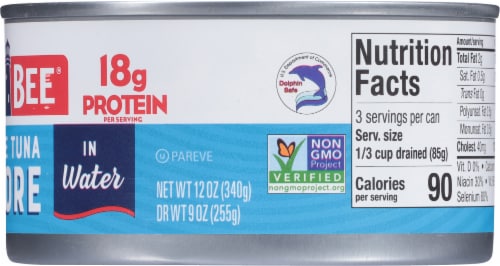 Bumble Bee® Chunk White Albacore Tuna in Water Perspective: right