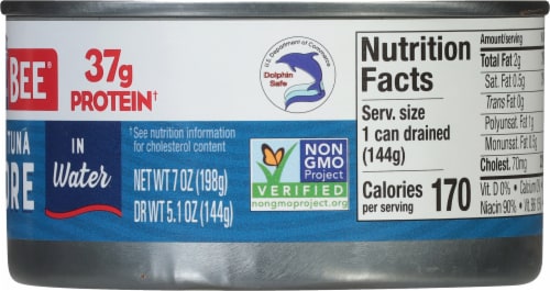 Bumble Bee® Solid White Albacore Tuna in Water Perspective: right
