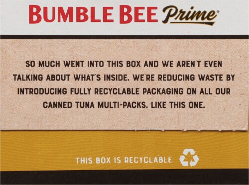 Bumble Bee Prime™ Solid White Albacore Tuna In Water Perspective: right