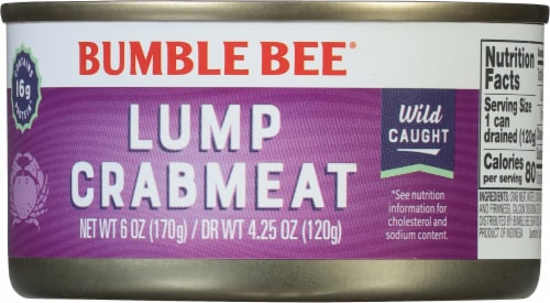 Bumble Bee Lump Crabmeat Perspective: right