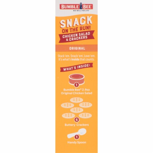 Bumble Bee® Snack On The Run Chicken Salad Kit Perspective: right