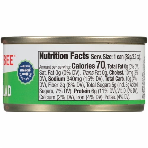 Bumble Bee Snack on the Run Fat-Free Tuna Salad with Wheat Crackers Kit Perspective: right