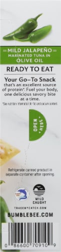 Bumble Bee Prime™ Protein On The Run™ Olive Oil & Mild Jalapeno Tuna Snack Kit Perspective: right