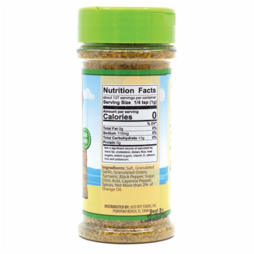 Island Joe's All Natural Adobo Chicken Seasoning Perspective: right