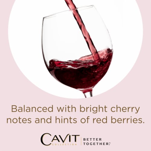 Cavit Pinot Noir Red Wine Perspective: right