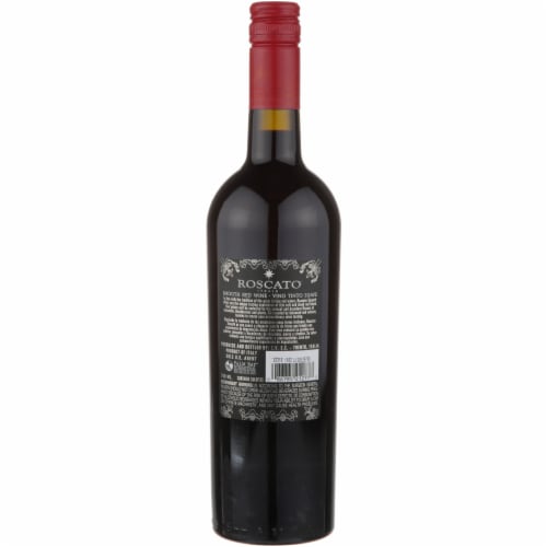 Roscato Smooth Red Blend Italian Wine Perspective: right