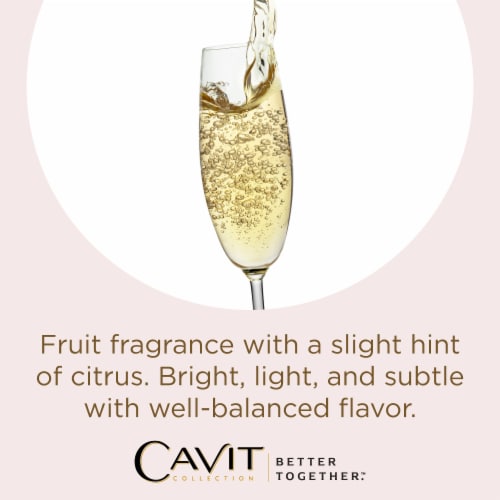 Cavit Prosecco Sparkling Wine Perspective: right