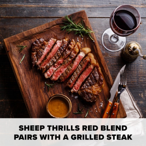 Sheep Thrills Italy Red Blend Perspective: right