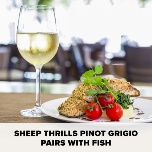 Sheep Thrills Pinot Grigio Perspective: right