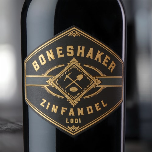Boneshaker Old Vine Zinfandel Perspective: right