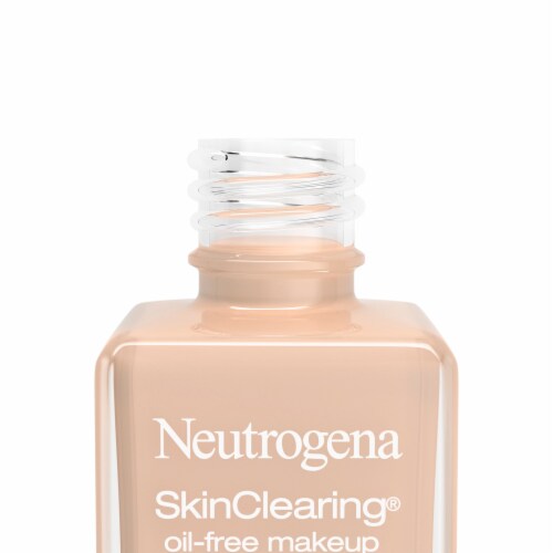 Neutrogena Skin Clearing Oil-Free Acne and Blemish Fighting Liquid Foundation 50 Soft Beige Perspective: right