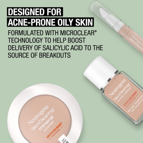 Neutrogena Skinclearing Pressed Acne Powder, Soft Beige 50 Perspective: right
