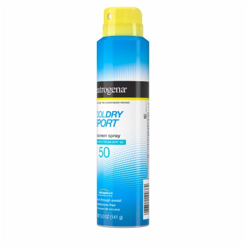 Neutrogena Cooldry Sport Water-Resistant Sunscreen Spray SPF 50 Perspective: right
