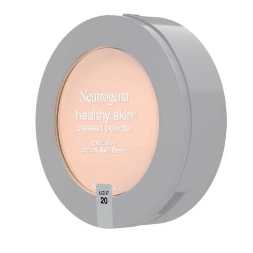 Neutrogena Healthy Skin Pressed Makeup Powder Compact with Antioxidants & Pro Vitamin B5 20 Light Perspective: right