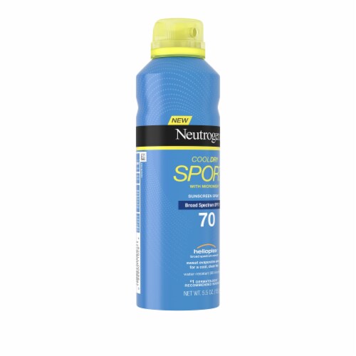 NEUTROGENA® CoolDry Sport Sunscreen Spray SPF 70 Perspective: right