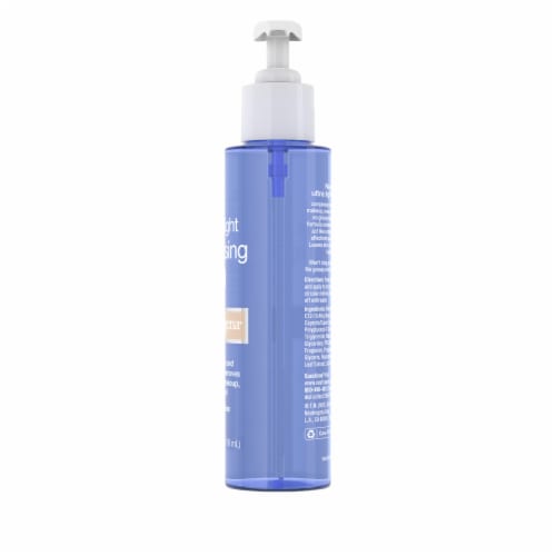 Neutrogena Ultra Light Facial Cleansing Oil & Makeup Remover Non-Comedogenic Perspective: right