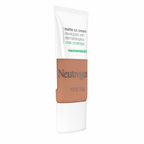 Neutrogena Clear Coverage Flawless Matte CC Cream with Niacinamide Maple Perspective: right