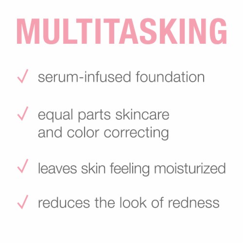 Neutrogena Healthy Skin Sensitive Skin Serum Foundation Perspective: right