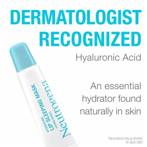 Neutrogena Hydro Boost Hydrating Lip Sleeping Mask with Hyaluronic Acid Fragrance Free Perspective: right
