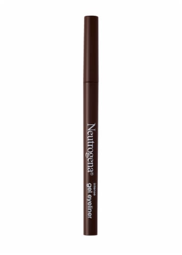 Neutrogena Intense Gel Eyeliner with Antioxidant Vitamin E, Smudge- & Water-Resistant Dark Brown Perspective: right