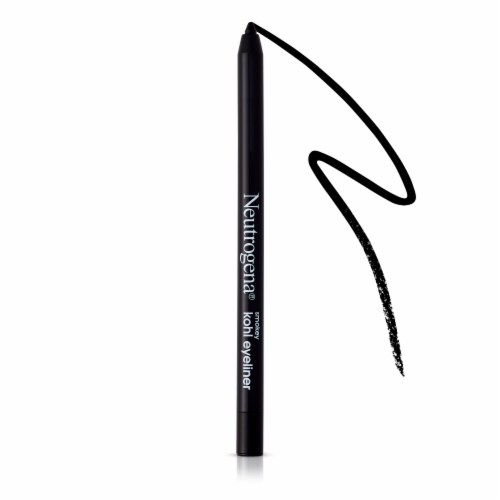 Neutrogena Smokey Kohl Eyeliner with Antioxidant Vitamin E, Water-Resistant Jet Black Perspective: right