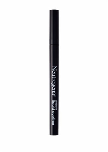 Neutrogena Precision Liquid Eyeliner with Honey & Coconut, Hypoallergenic Water-Resistant Jet Black Perspective: right