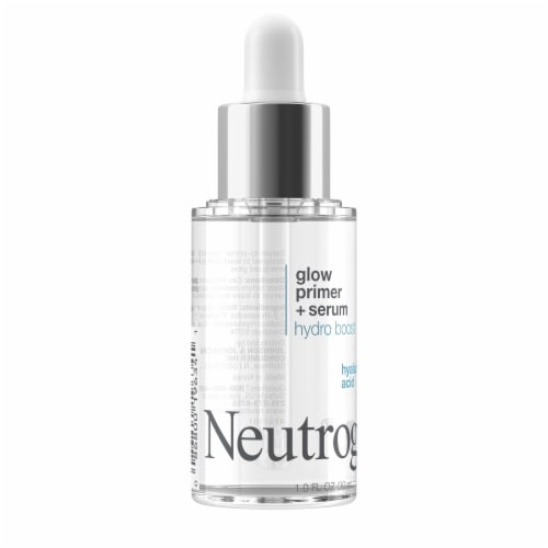 Neutrogena Hydro Boost Glow Booster Primer & Serum Moisturizing Face Serum-to-Primer Hybrid Perspective: right